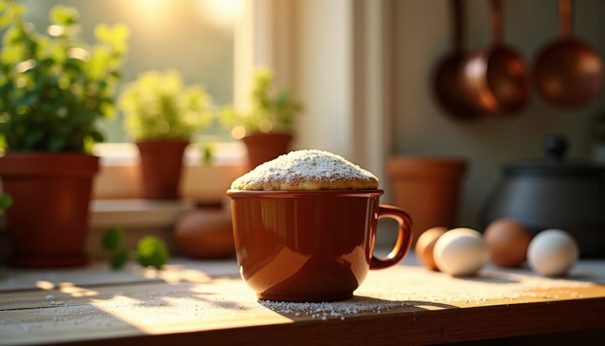 Mug Cake Nature : La Recette Express et Facile en 5 Minutes