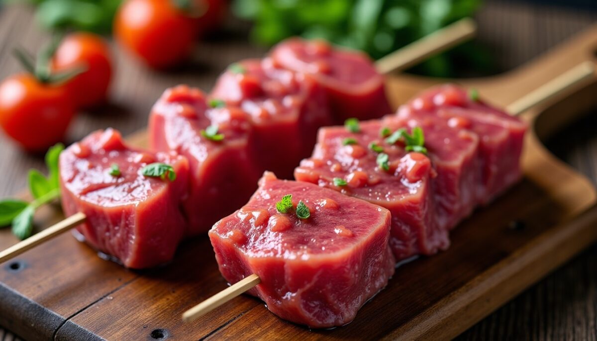 Comment sélectionner le meilleur morceau de bœuf pour des brochettes fondantes et pleines de saveurs