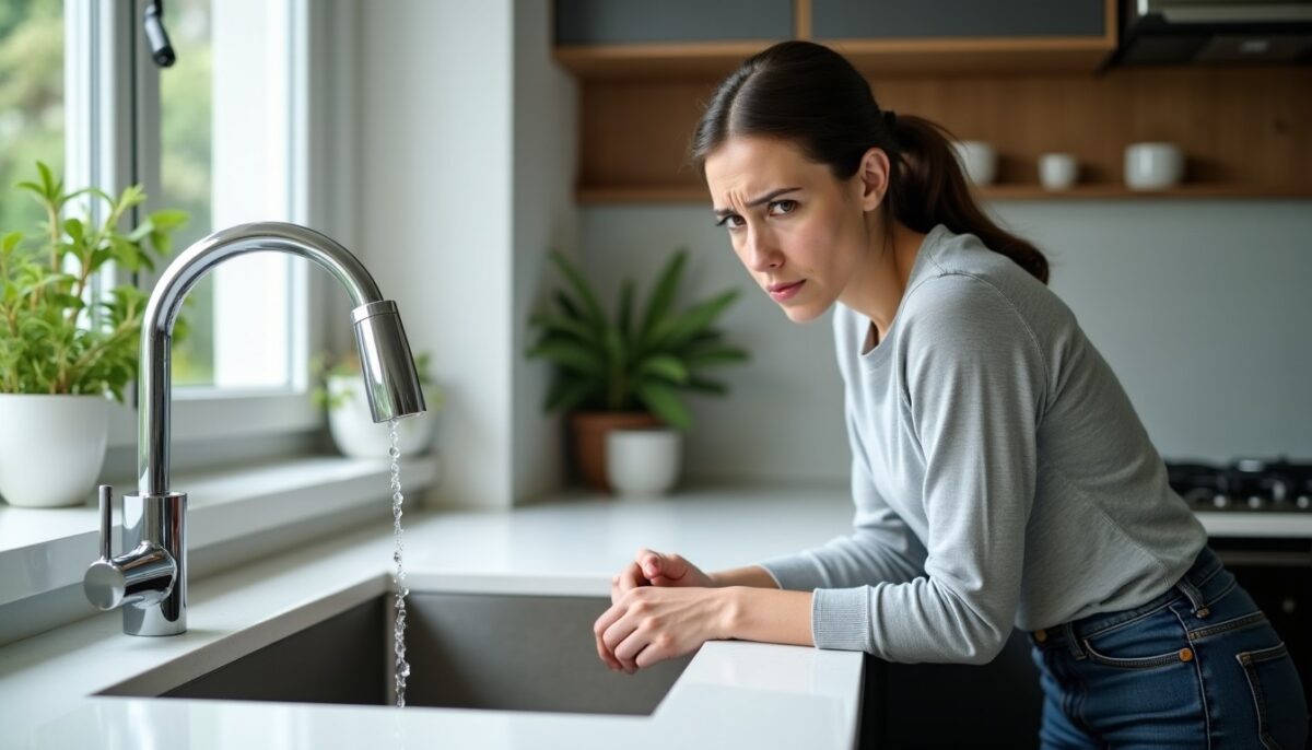 Perte soudaine de pression d’eau : comprendre les causes et agir vite